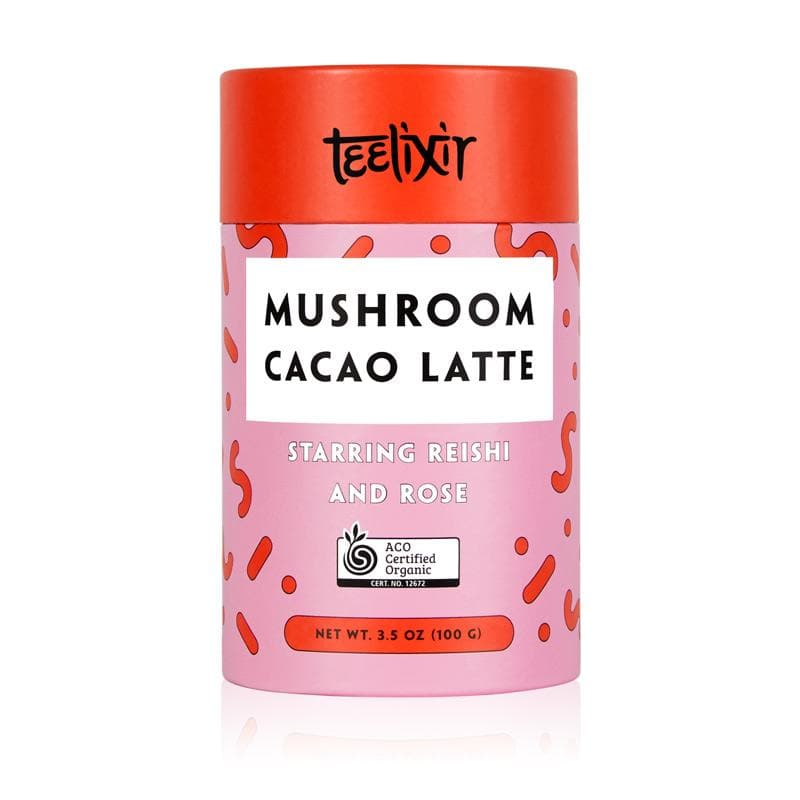 The Republic of Tea – Cocoa Shroom Latte Capsule-Compatible Recyclable Pods, 10 Count, Low Caffeine