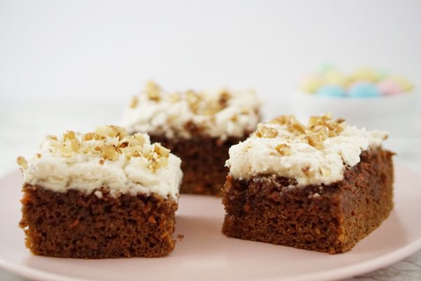 Easter Immunity Carrot Cake recipe with Coconut Maple Frosting and Astragalus root dual extract powder 100% Gluten Free, Paleo and Grain Free and delicious